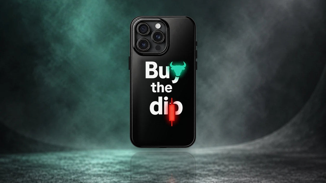 Buy the Dip Tough phone case with a green bull