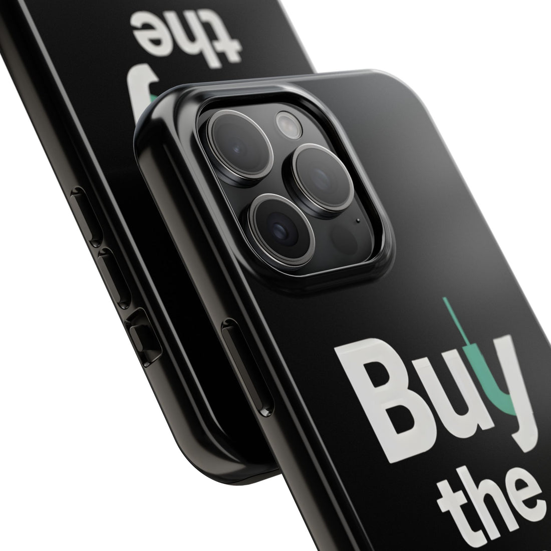 Buy the Dip trader phone case, rear view of the printed design