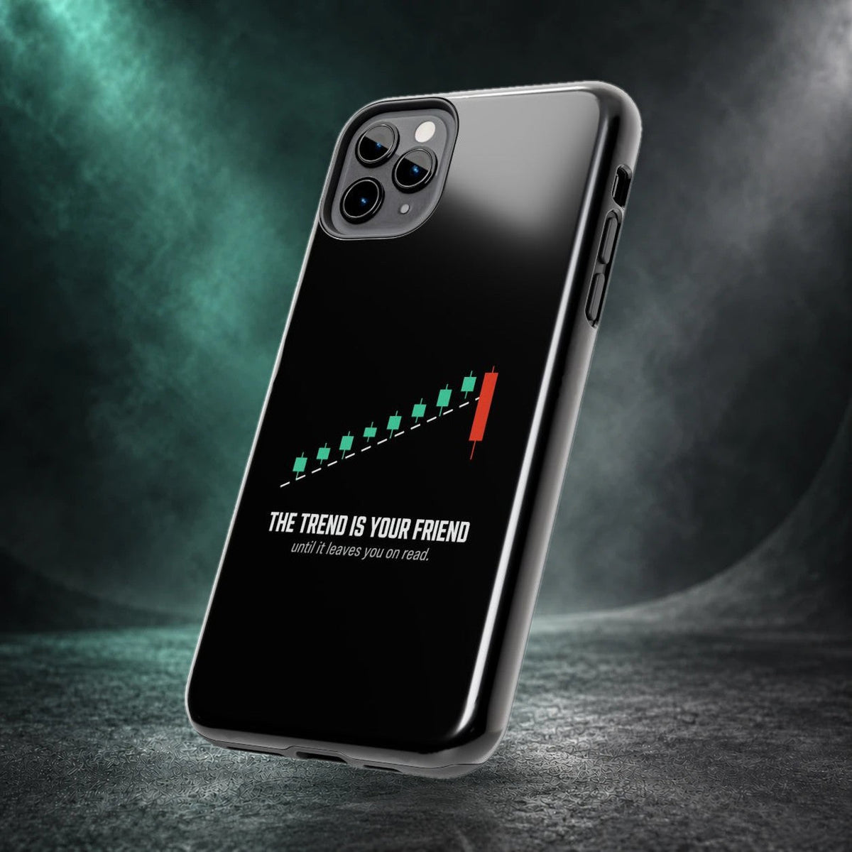 The Trend Is Your Friend phone case for iPhone 11 Pro Max, side view